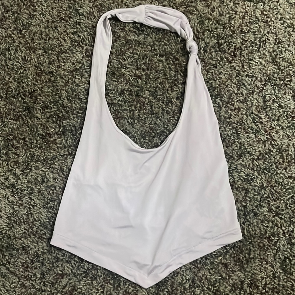 Urban Outfitters Lavender Halter Crop Top